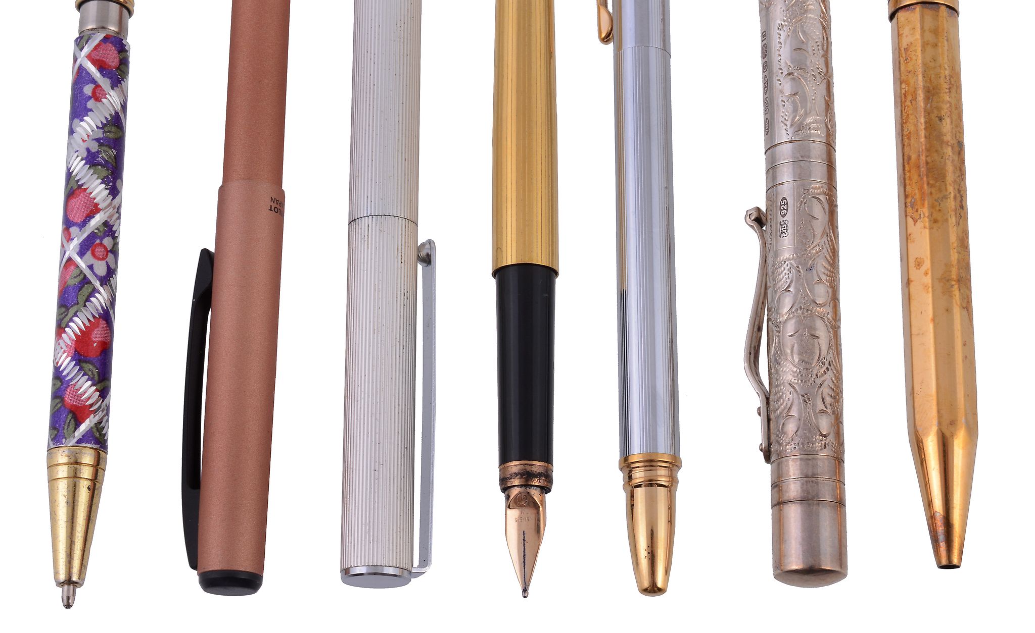 A collection of assorted pens, to include  A collection of assorted pens,   to include: a Parker, - Image 2 of 2