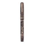 Waterman's, a golden lizard skin fountain pen , circa 1940  Waterman's, a golden lizard skin