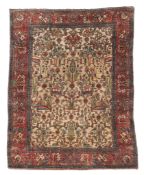 An Kashan rug , approximately 206 x 131cm  An Kashan rug  , approximately 206 x 131cm