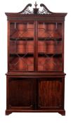 A George III mahogany bookcase , circa 1780  A George III mahogany bookcase  , circa 1780, the