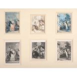 James Duffield Harding (1798-1863) - Three original designs for book illustrations Watercolour,