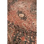 A Tabriz carpet, approximately 371cm x 281cm  A Tabriz carpet, approximately 371cm x 281cm
Please