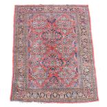 A Hamadan carpet 210cm x 315cm  A Hamadan carpet   210cm x 315cm