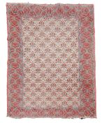 Two Persian rugs, the larger 146cm x 214cm, the smaller 105cm x 166cm Two Persian rugs, the larger