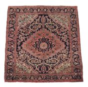 A Mishan Malayir rug , approximately 134cm x 115cm  A Mishan Malayir rug  , approximately 134cm x