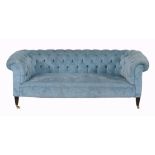 An Edwardian upholstered sofa , circa 1905, of Chesterfield type  An Edwardian upholstered sofa  ,