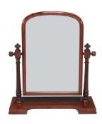 An early Vic torian carved mahog any dressing mirror , circa 1840  An early Vic torian  carved mahog