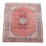 A Kashan carpet 258cm x 447cm Please note: the measurement is incorrect and should read as