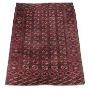 A Tekke carpet, approximately 363cm x 225cm  A Tekke carpet,   approximately    363cm x 225cm