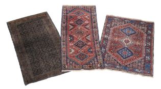 Two Yalamir runners , the larger 150cm x 106cm  Two Yalamir runners  , the larger 150cm x 106cm, the