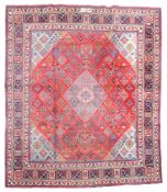 A Joshagan carpet, signed, approximately 280cm x 340cm  A Joshagan carpet,   signed, approximately