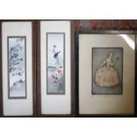 A mixed group of water colours and oils, 20th century, various artists (qty)