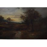 English School (19th Century)  Landscapes  Oil on canvas, a pair  Unsigned  49.5cm x 76cm