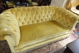 A Victorian Chesterfield sofa 188cm length