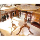 A George III style mahogany kettle stand and another similar  Best Bid