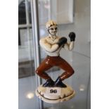 A Vintage Collectable Dunhill Boxer Figurine 'Cast exclusively for "Dunhill for Men" 'Victorian