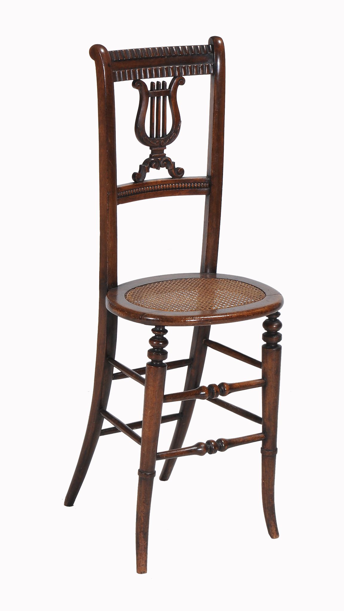 A Regency mahogany 'correction' chair , circa 1815  A Regency mahogany 'correction' chair  , circa