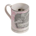 A Sunderland lustre pearlware 'frog' mug, second quarter 19th century  A Sunderland lustre pearlware