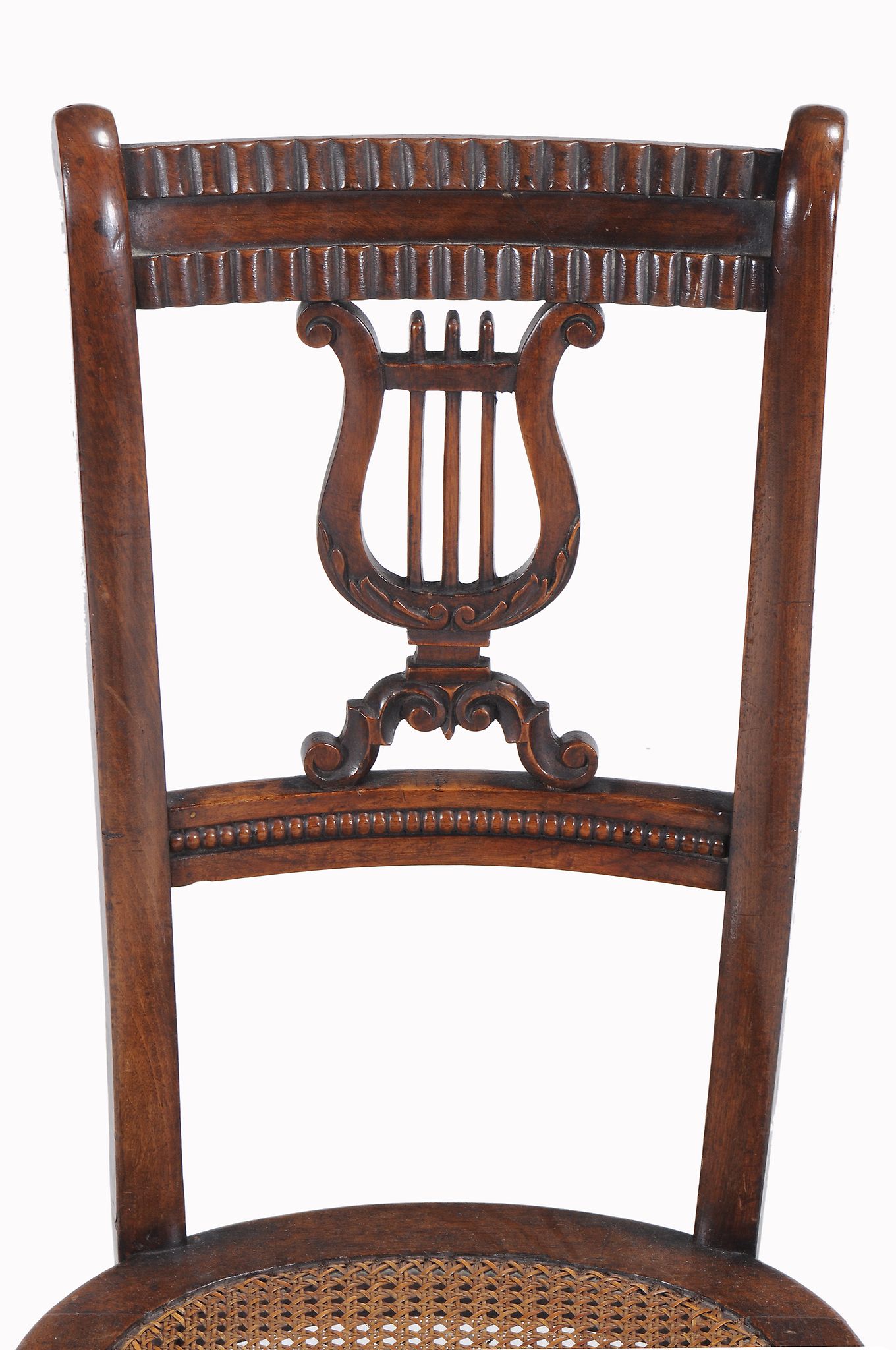 A Regency mahogany 'correction' chair , circa 1815  A Regency mahogany 'correction' chair  , circa - Image 2 of 2