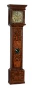 A fine William III walnut and floral marquetry eight-day longcase clock Jasper Taylor, London, circa