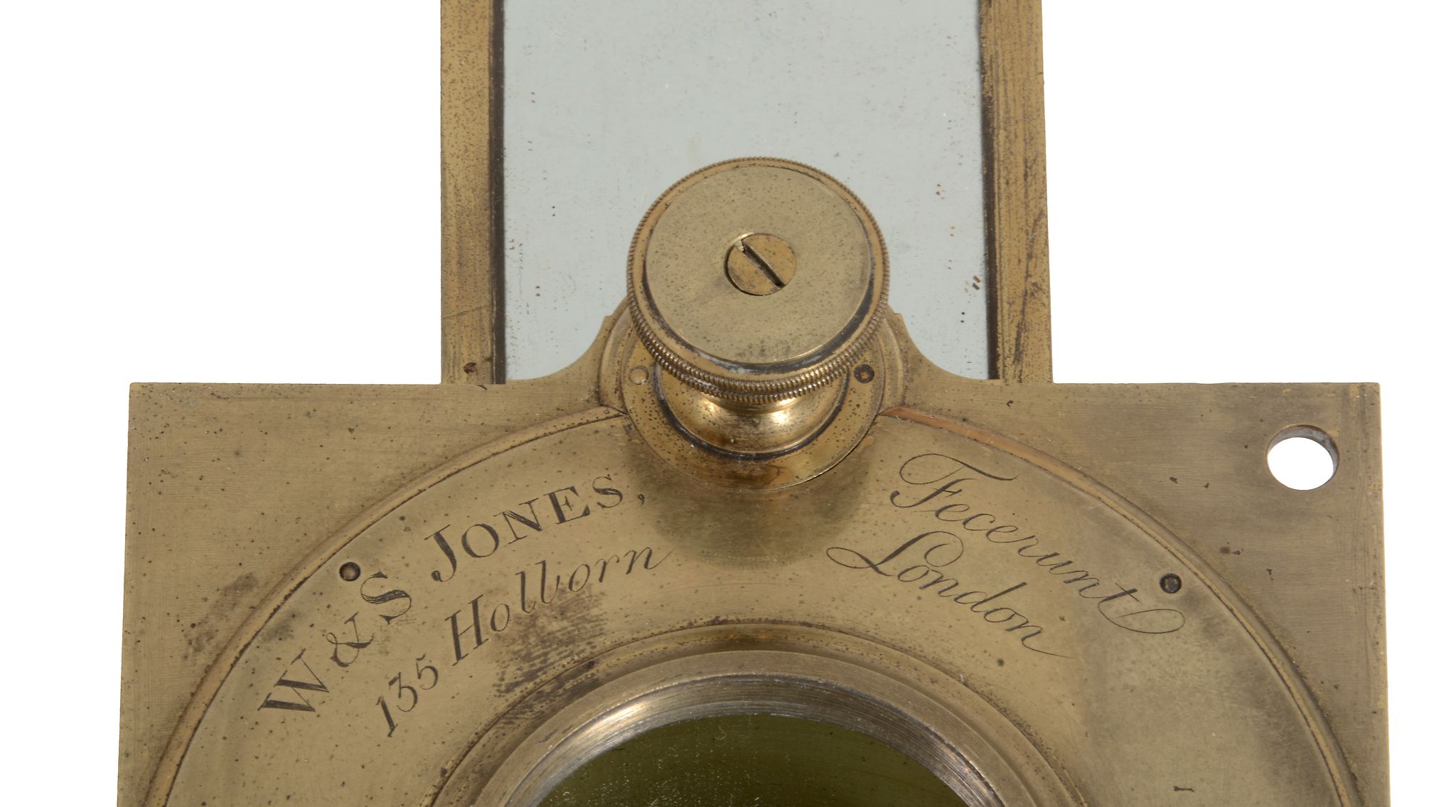 A George III lacquered brass solar microscope William and Samuel Jones, London - Image 3 of 4