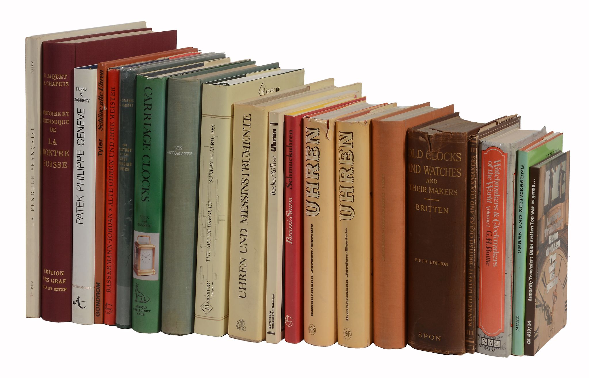 General horological reference - twenty volumes