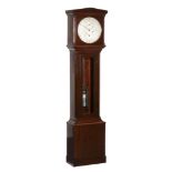 A fine late Victorian mahogany longcase regulator H. and R