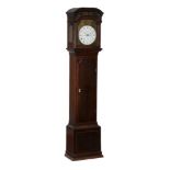 A fine small George III mahogany domestic longcase regulator made for the...