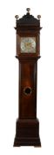 A fine Queen Anne ebonised longcase clock of six-week duration John Lowndes