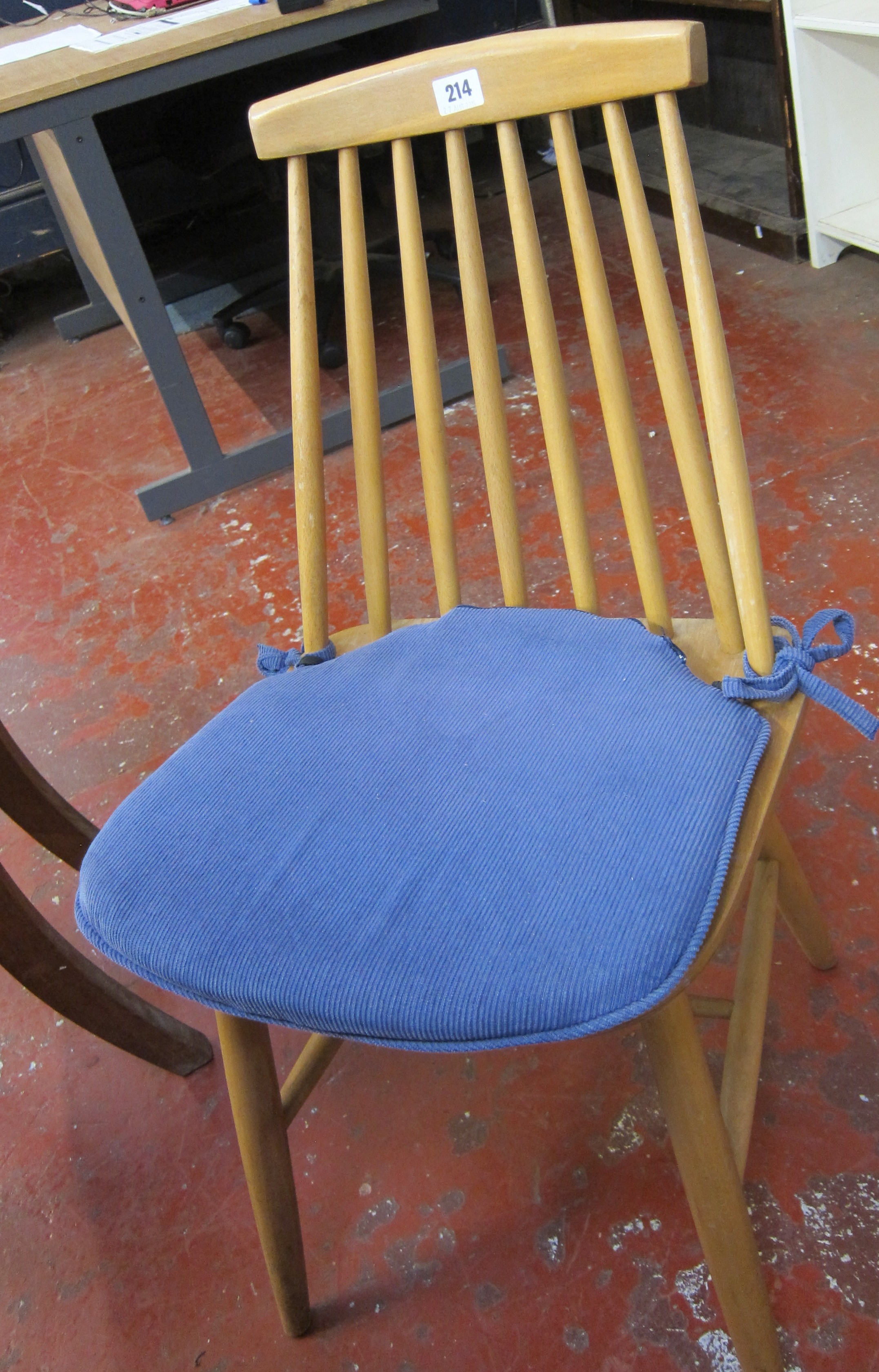 A set of three Ercol kitchen chairs. Best Bid
