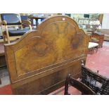 A Victorian high back chair, a Regency chair, a wicker armchair, a walnut dressing table, 20thc