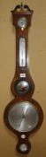 A 19th Century mahogany barometer, by J. Zenoni Edinburgh, 100cm