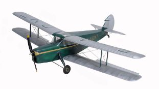 De Havilland 'Puss Moth' : a flying scale model of G-ADMT, the panelled and fabric covered wood