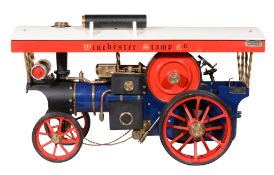 A model of a fairground showman s traction engine Jubilee , built by Farnham Engineering Co 1977.