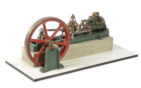 A well engineered model of a Stuart Turner 'Victoria' single cylinder horizontal Mill Engine, built