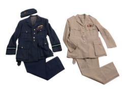 Uniforms : Royal Air Force officer's No. 1 tunic with trousers for Air Commodore Spiers, with