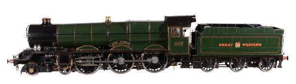 A fine exhibition gold medal winning 5 inch gauge model of G.W.R. King Class 4-6-0 tender locomotive