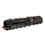 An exhibition quality 3 ½ inch gauge model of LM Coronation Class 4-6-2 Pacific tender locomotive