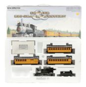 A boxed Bachmann Denver Rio Grand Western Train set, Item No 25008. In original box. Electrically