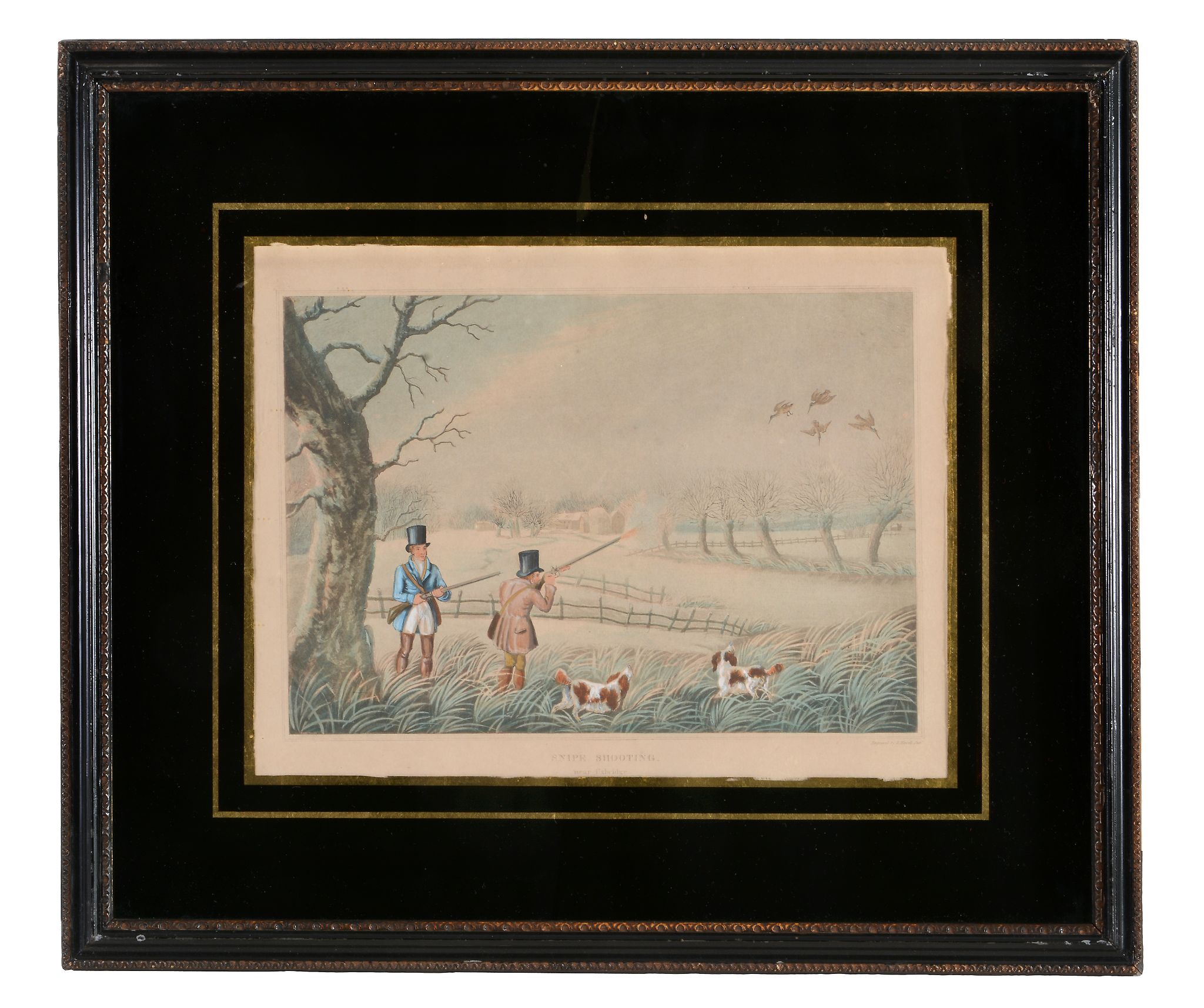 Robert Havell Jr. (1793-1878) - Wild Duck Shooting; Partridge Shooting; Snipe Shooting; Pheasant - Image 4 of 9