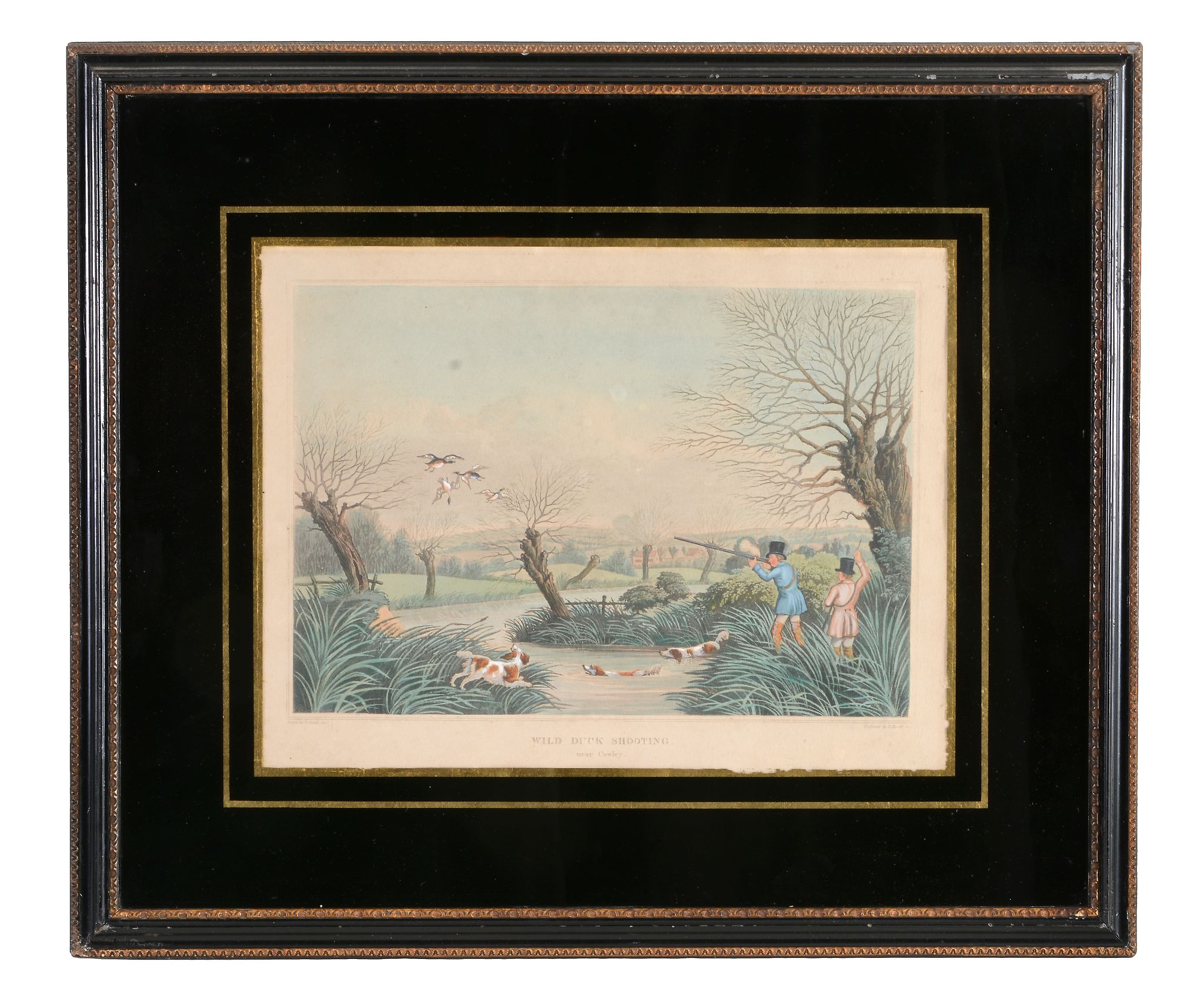 Robert Havell Jr. (1793-1878) - Wild Duck Shooting; Partridge Shooting; Snipe Shooting; Pheasant - Image 8 of 9