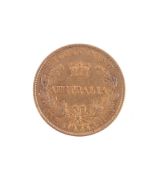 Australia, Victoria, Sovereign 1866,   young head, rev. Sydney Mint Australia One Sovereign