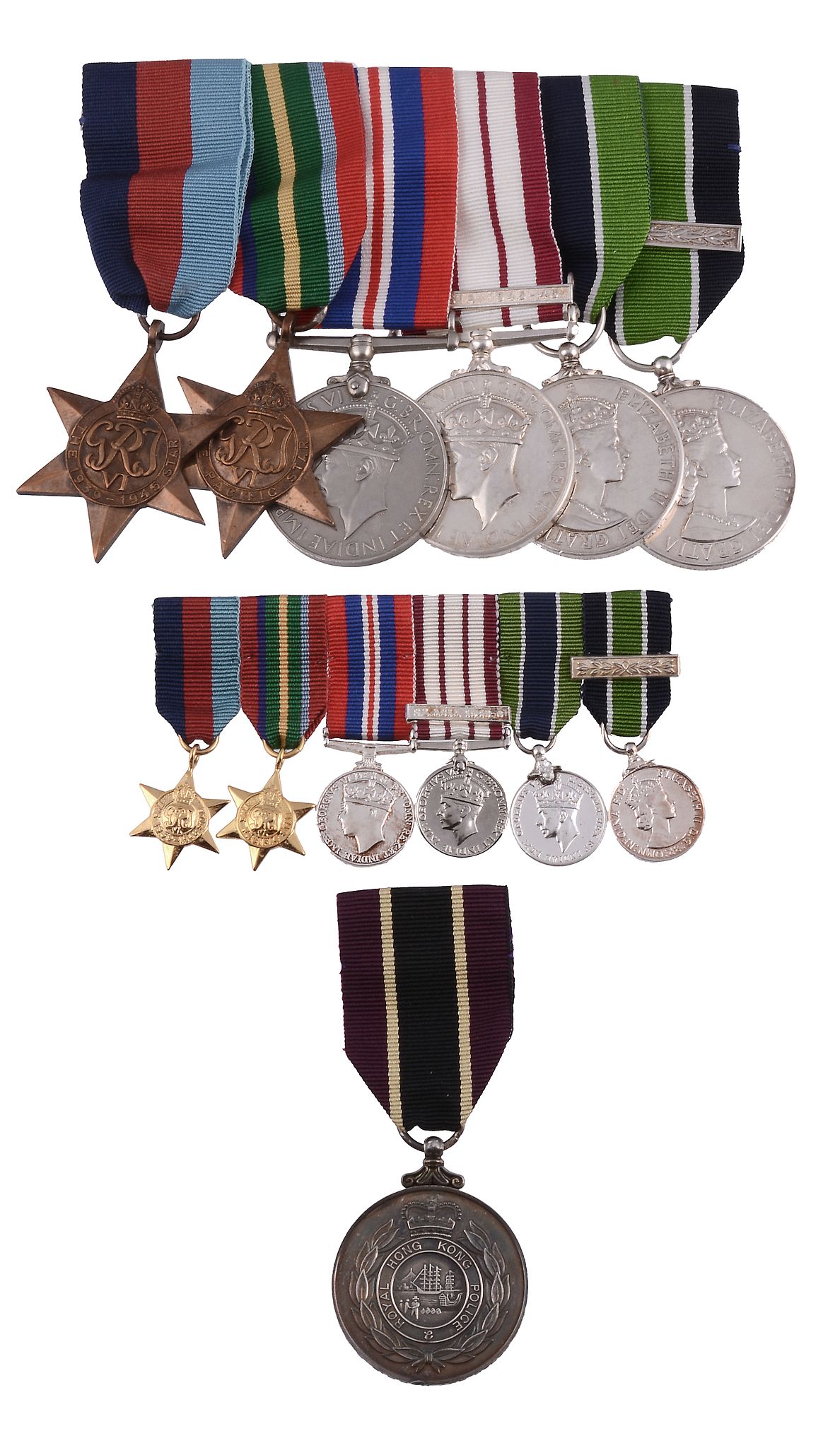 Military medal group of six to JX 702655 D.R. Harris AB RN,   comprising 1939-45 star, Burma star,