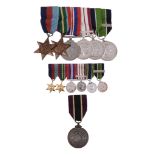 Military medal group of six to JX 702655 D.R. Harris AB RN,   comprising 1939-45 star, Burma star,