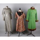A collection of ladies costume dating from the 1960s to the 1980s, comprising: Giorgio Armani shirt,
