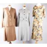 A collection of 1930s costume worn by the character Miss Lemon in the Poirot television series,