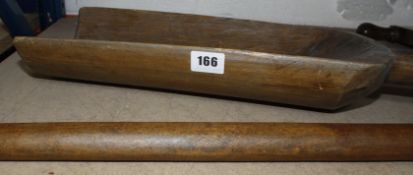 Wooden tools to include a saw (3).  Best Bid
