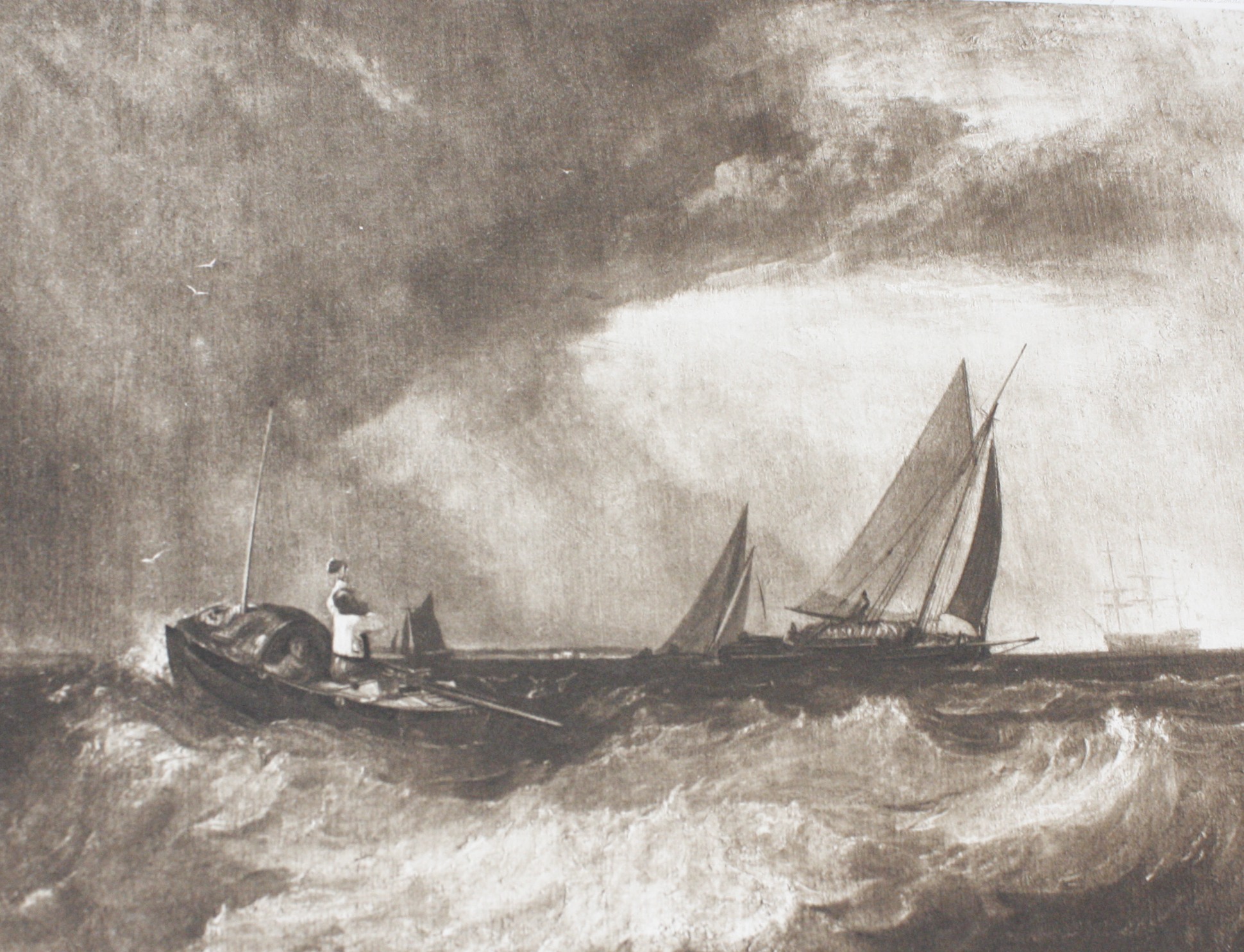After J. M. W. Turner a catalogue of loose engravings in a folio; 'The Pig Book of the S.S. Duke - Image 2 of 2