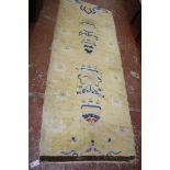 A Tibetan rug 200 x 99cm