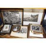 A quantity of assorted prints to include a limited edition print by Archibold Thorburn and other